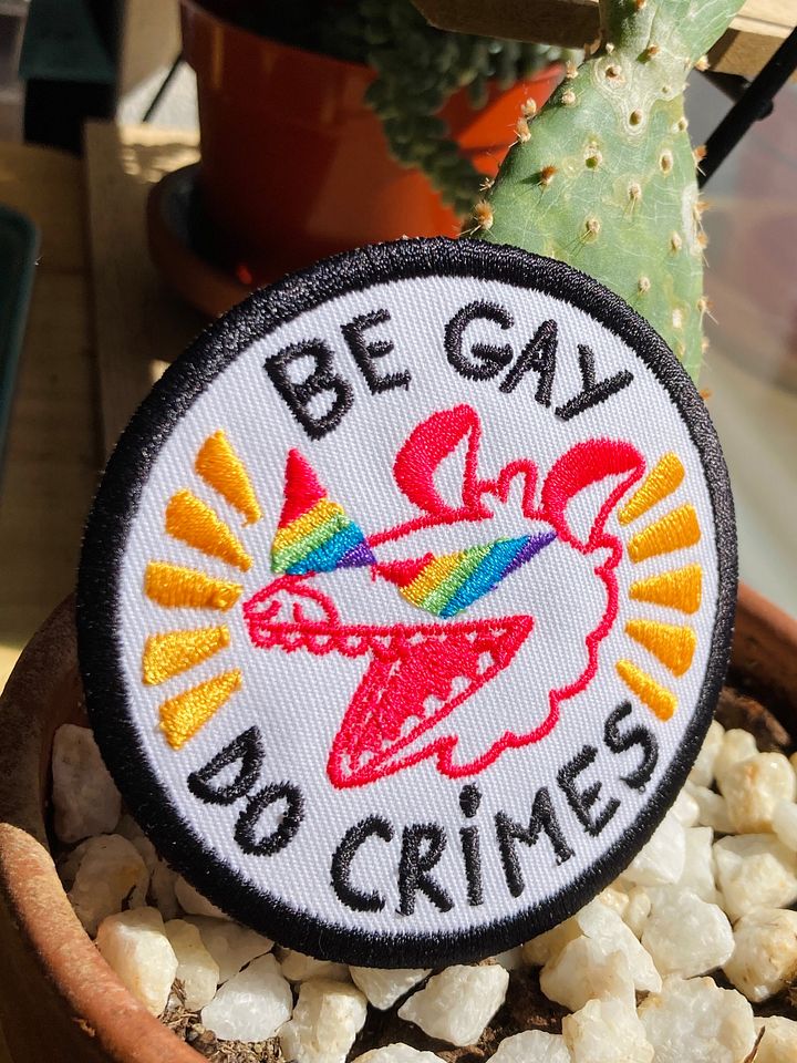 Be Gay Do Crimes Possum Patch product image (1)