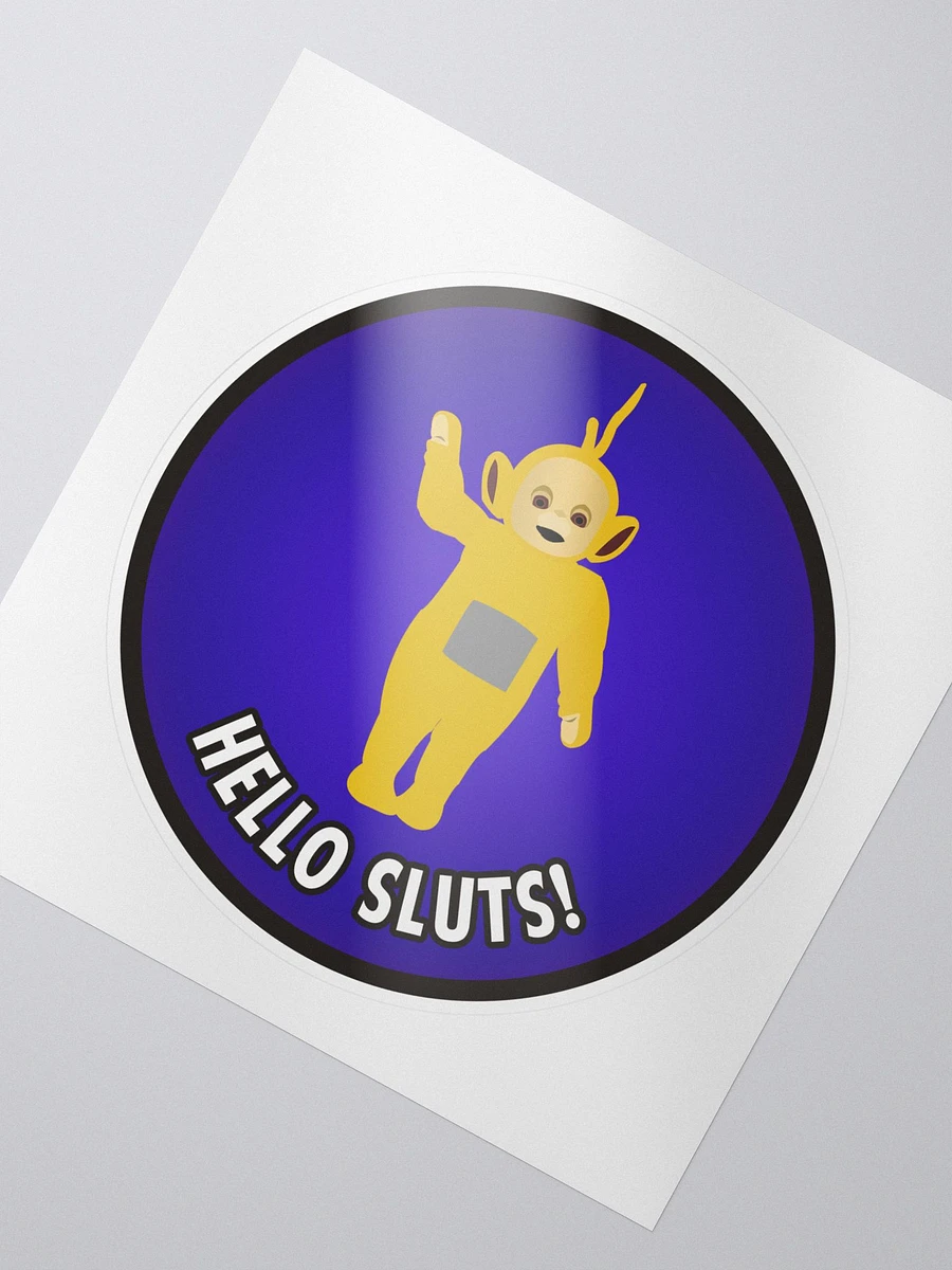 TUBBY WARS: Hello Sluts! Sticker product image (2)