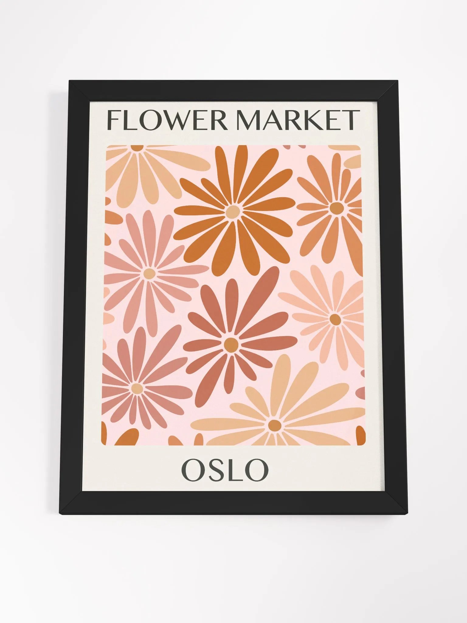 Flower Market Oslo - Framed Poster product image (4)