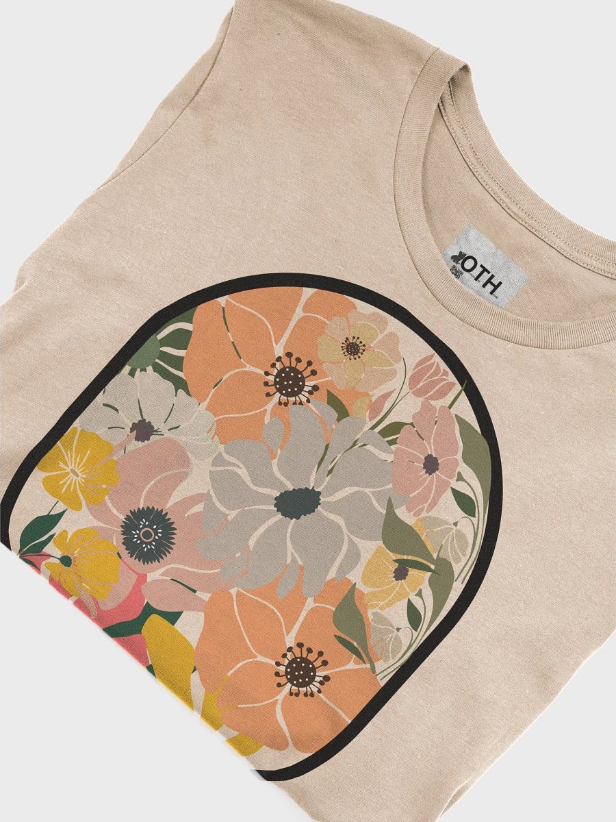 Vibrant Flower Blooms Unisex T-Shirt product image (3)