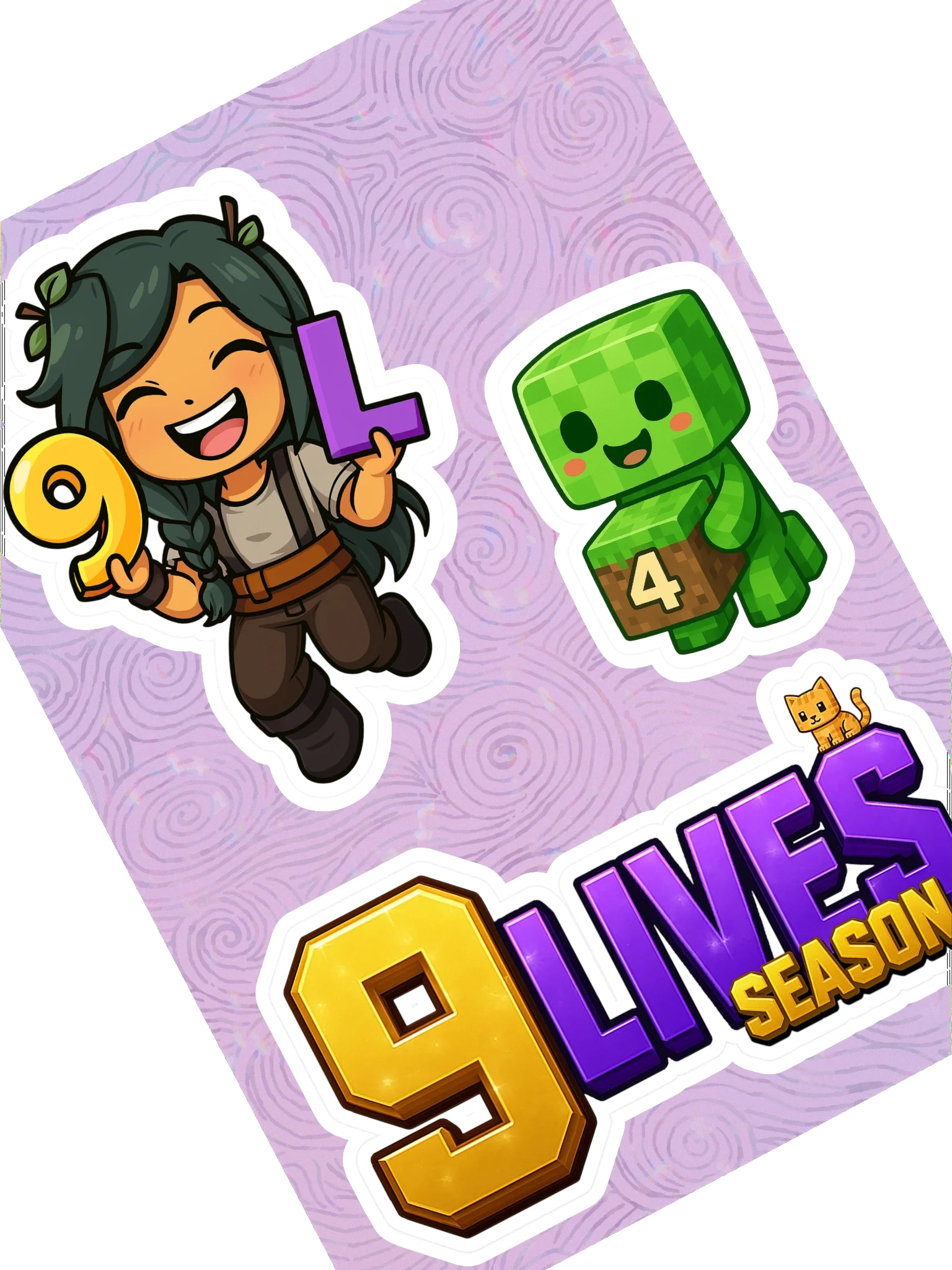 9LS4 Lumanessa Sticker Sheet product image (2)