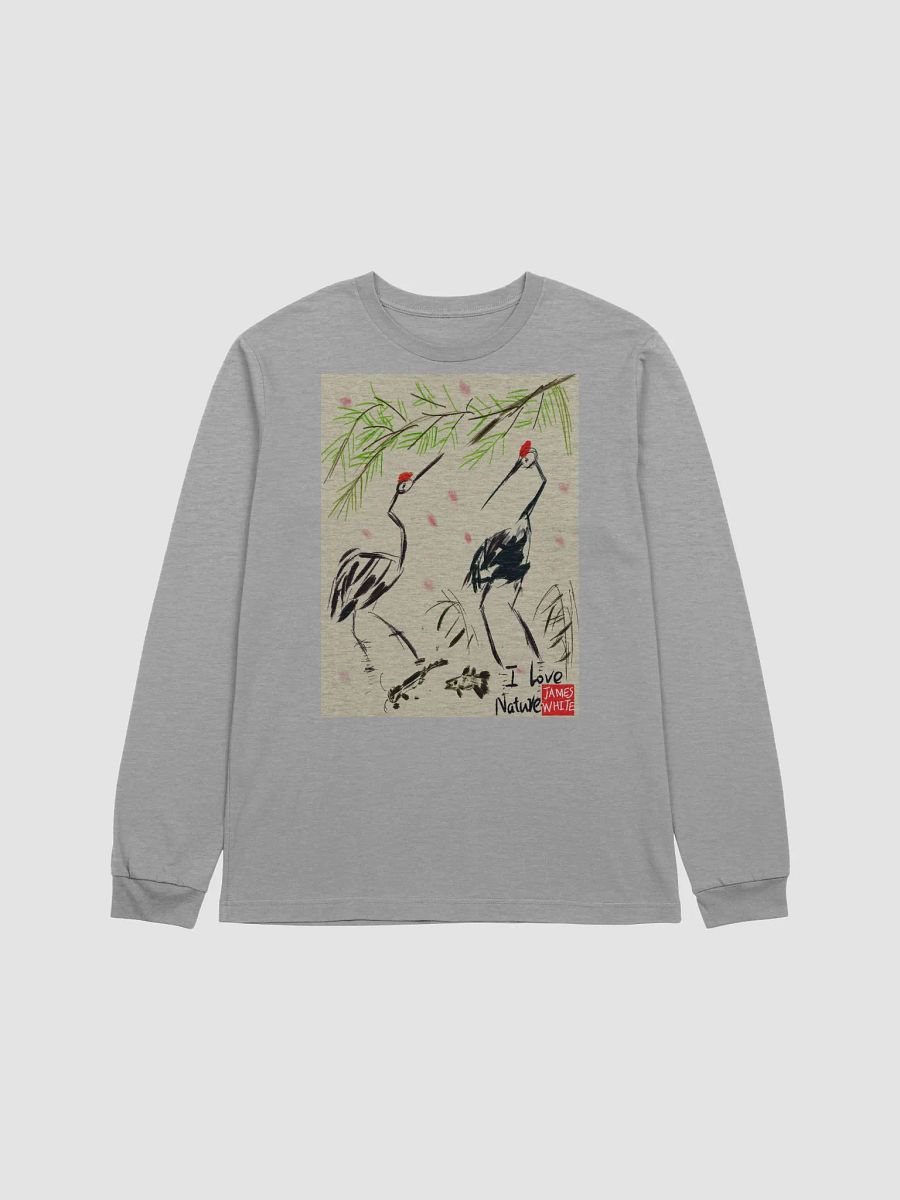 Bella+Canvas Supersoft Long Sleeve T-Shirt: crane product image (16)