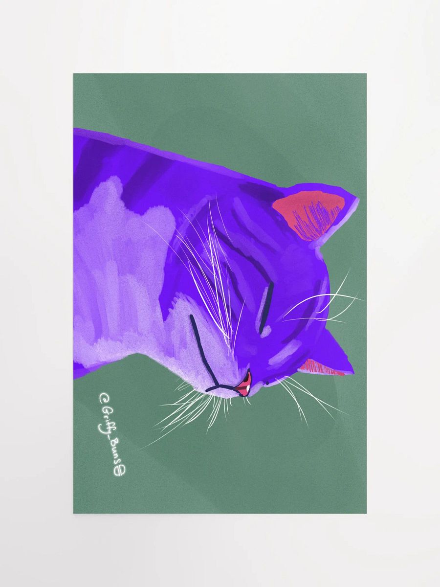 Grape Cat Poster product image (4)