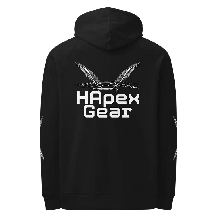 Unisex Hoodie - White HApex Gear White Logo product image (1)