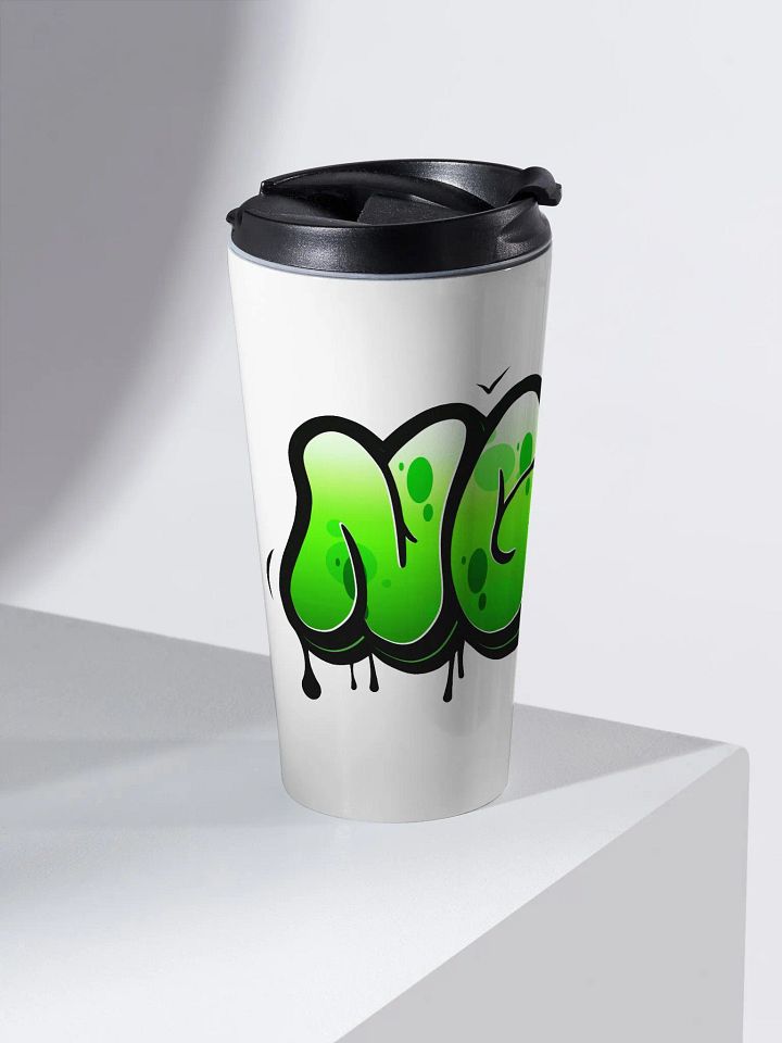 NGUP Green Bubble Stainless Steel Travel Mug product image (2)