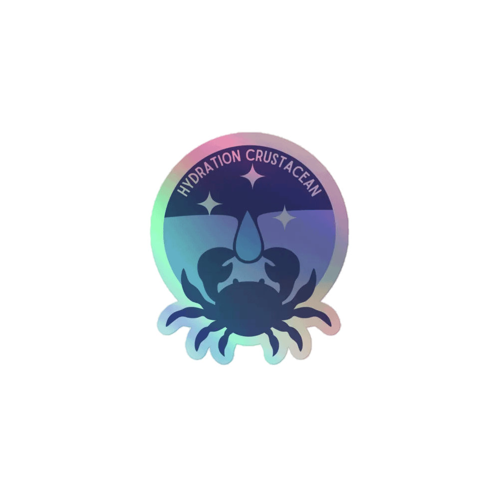 Hydration Crustacean Holo Sticker product image (1)