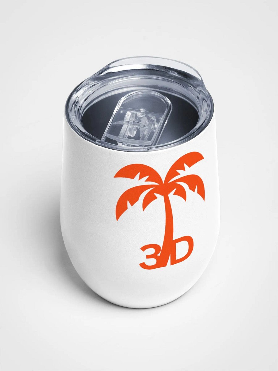 Classic 3D Tropical: Wine Tumbler product image (4)