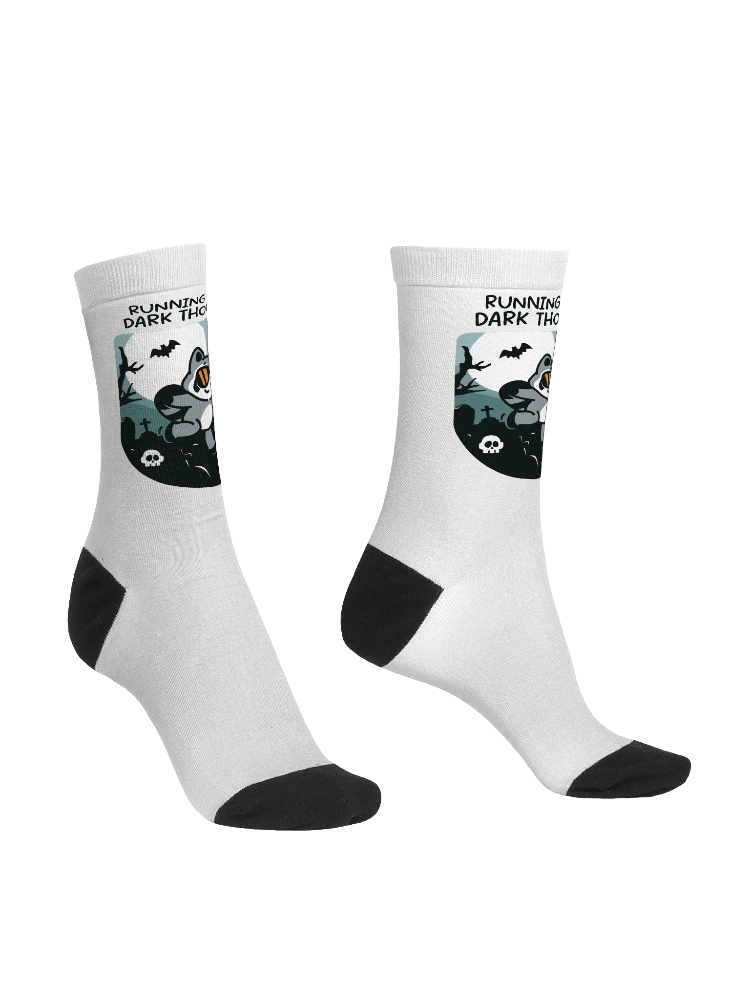 Running From My Dark Thoughts Socks product image (3)