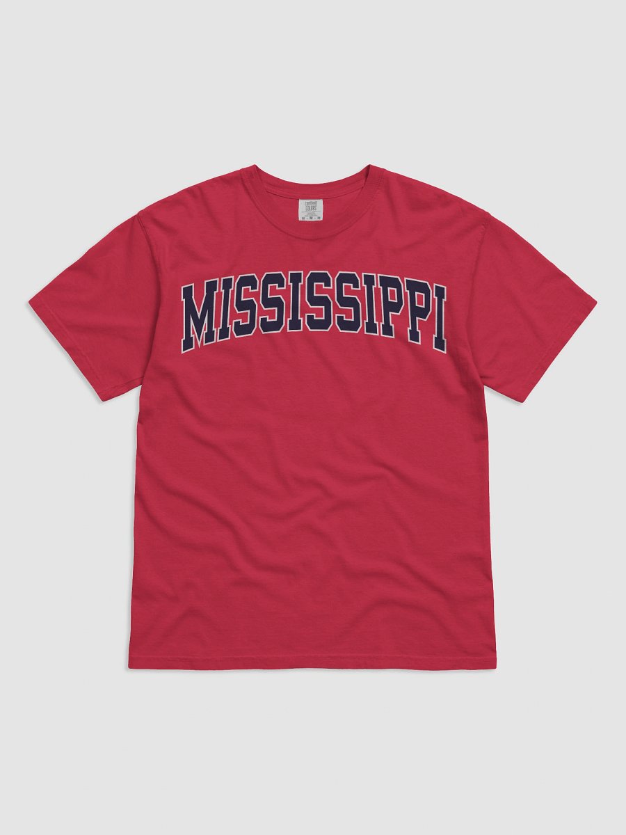 Mississippi Vintage Stylish Unisex Garment-Dyed T-shirt product image (2)