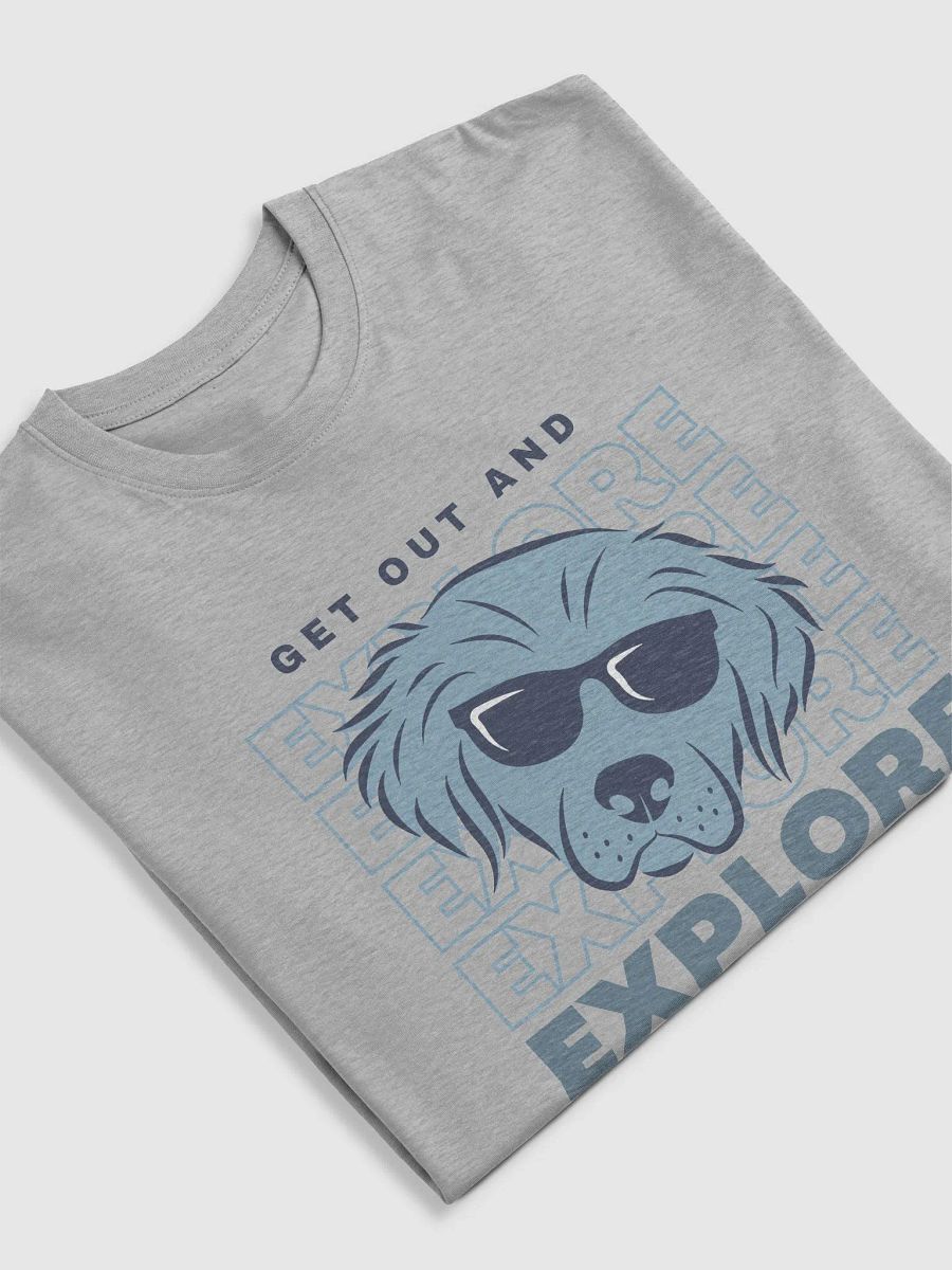 Seconds to Go Logo Signature Tee Men's Premium Heavyweight Tee Light Blue Graphic product image (5)