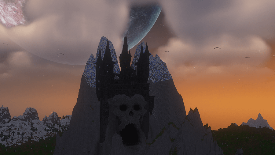 Skull Castle Map - Bedrock Edition 1.19.3 product image (4)