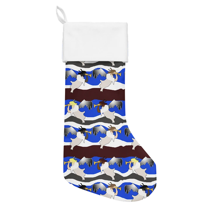 Angels Pattern Christmas Stocking product image (1)