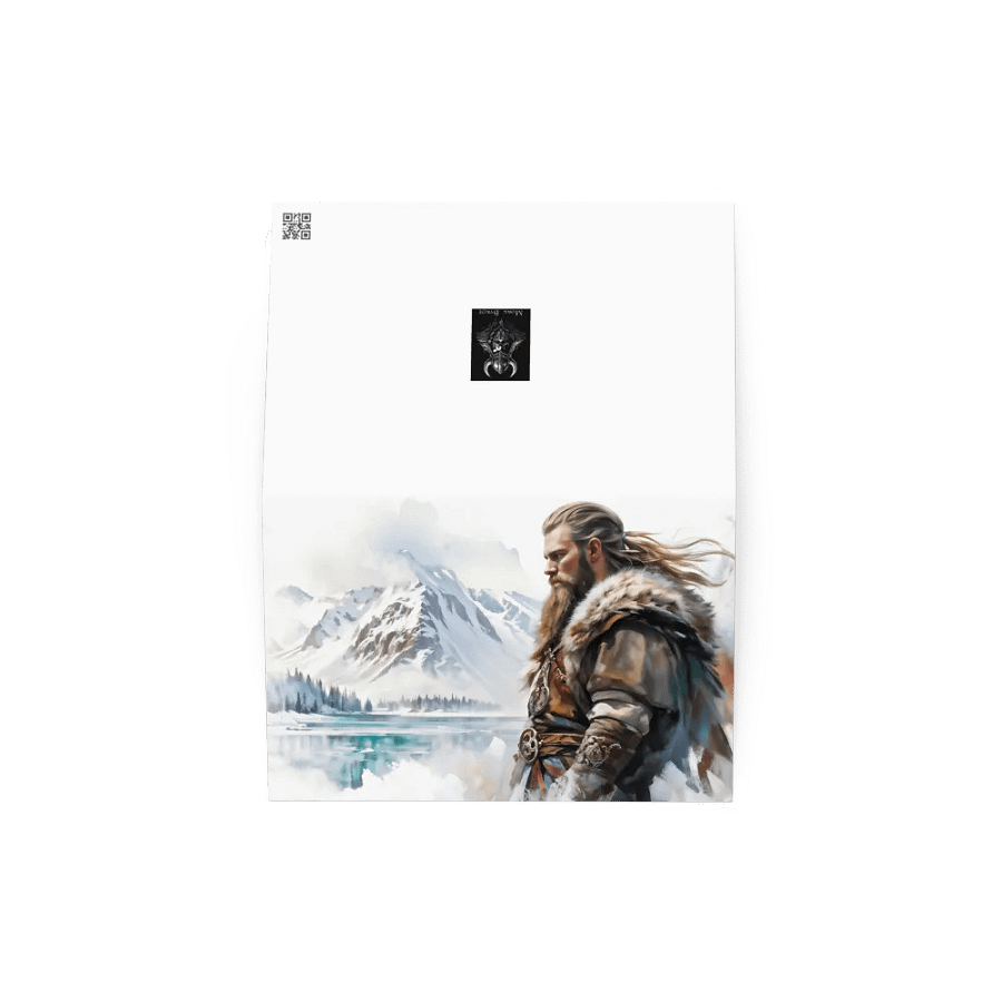 Greeting Card - Norseman & Mountain View product image (3)