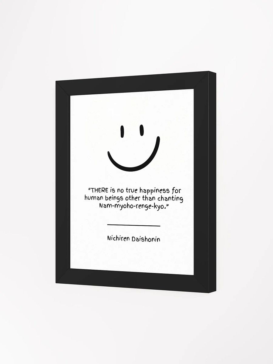 Nichiren Daishonin Quote on Happiness product image (3)