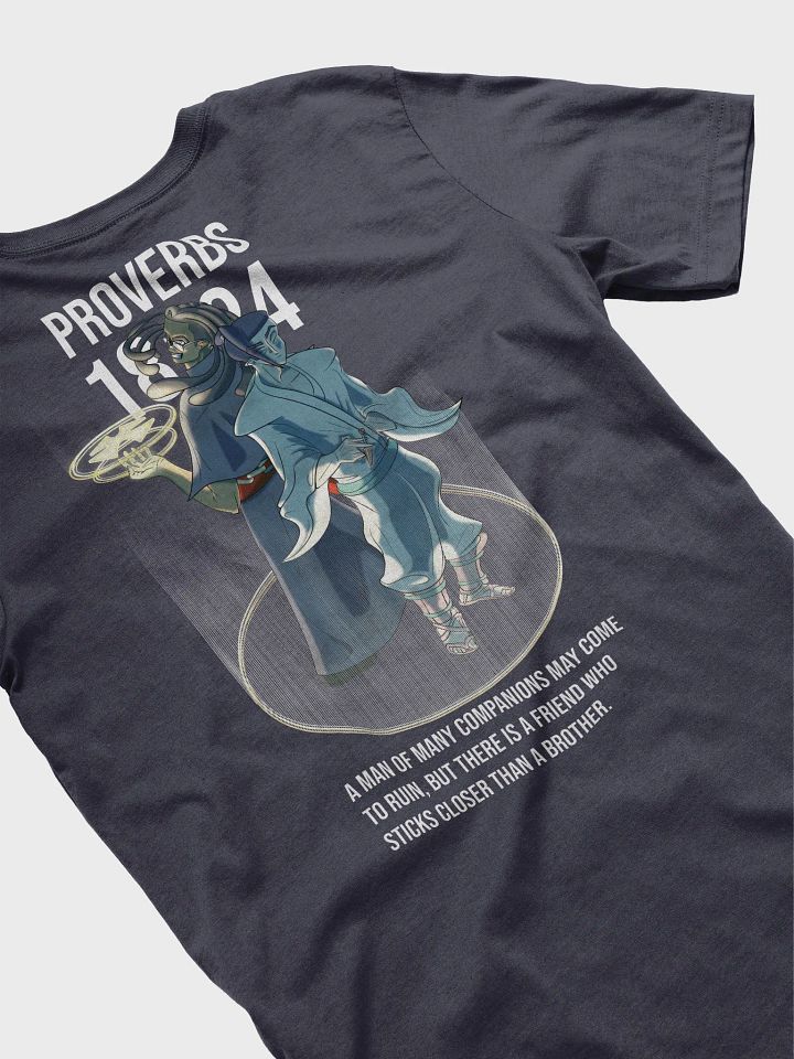 P1824 - Closer than Brothers Inverted Graphic Long Tee product image (1)
