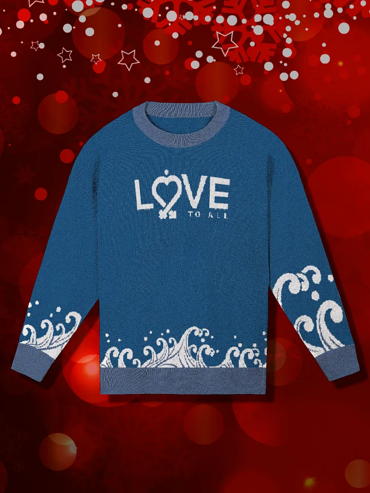 L2A Blue Wave Crewneck Sweater product image (1)