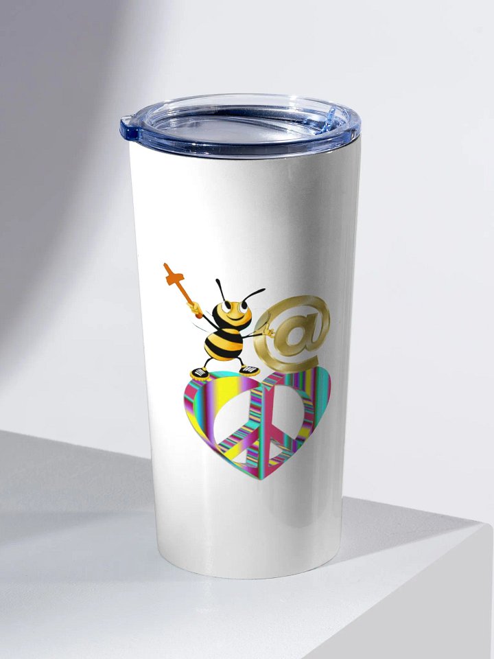 Bee@Peace 20oz Stainless Steel Tumbler product image (2)