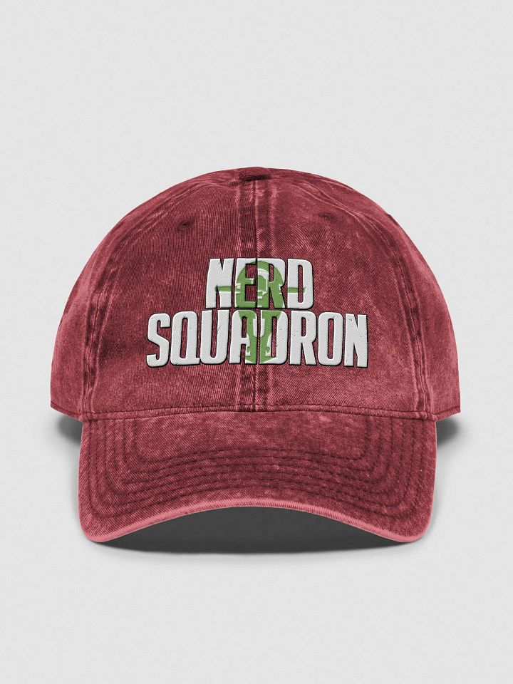 Nerd Squadron Vintage Wash Dad Hat(Slave 1) product image (1)
