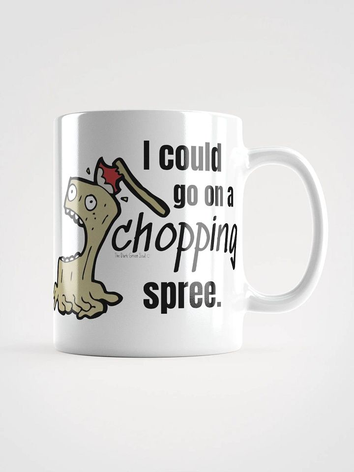 Chopping Spree Black - Large Print Mug product image (1)