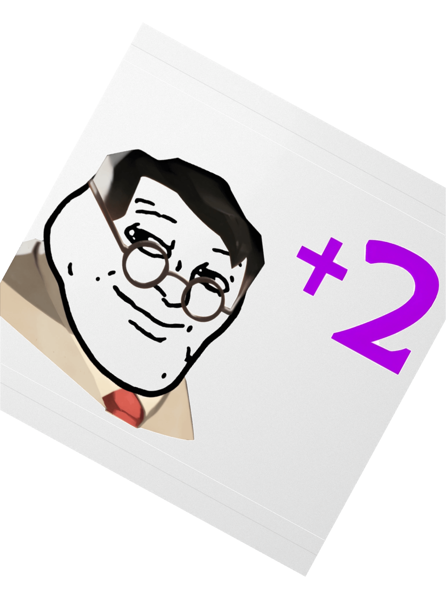 +2 Sticker product image (6)