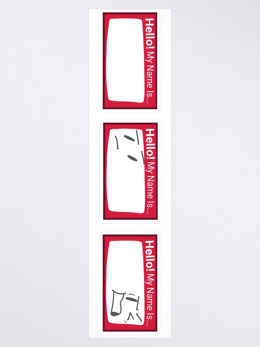 Paul Nametag Stickers product image (3)