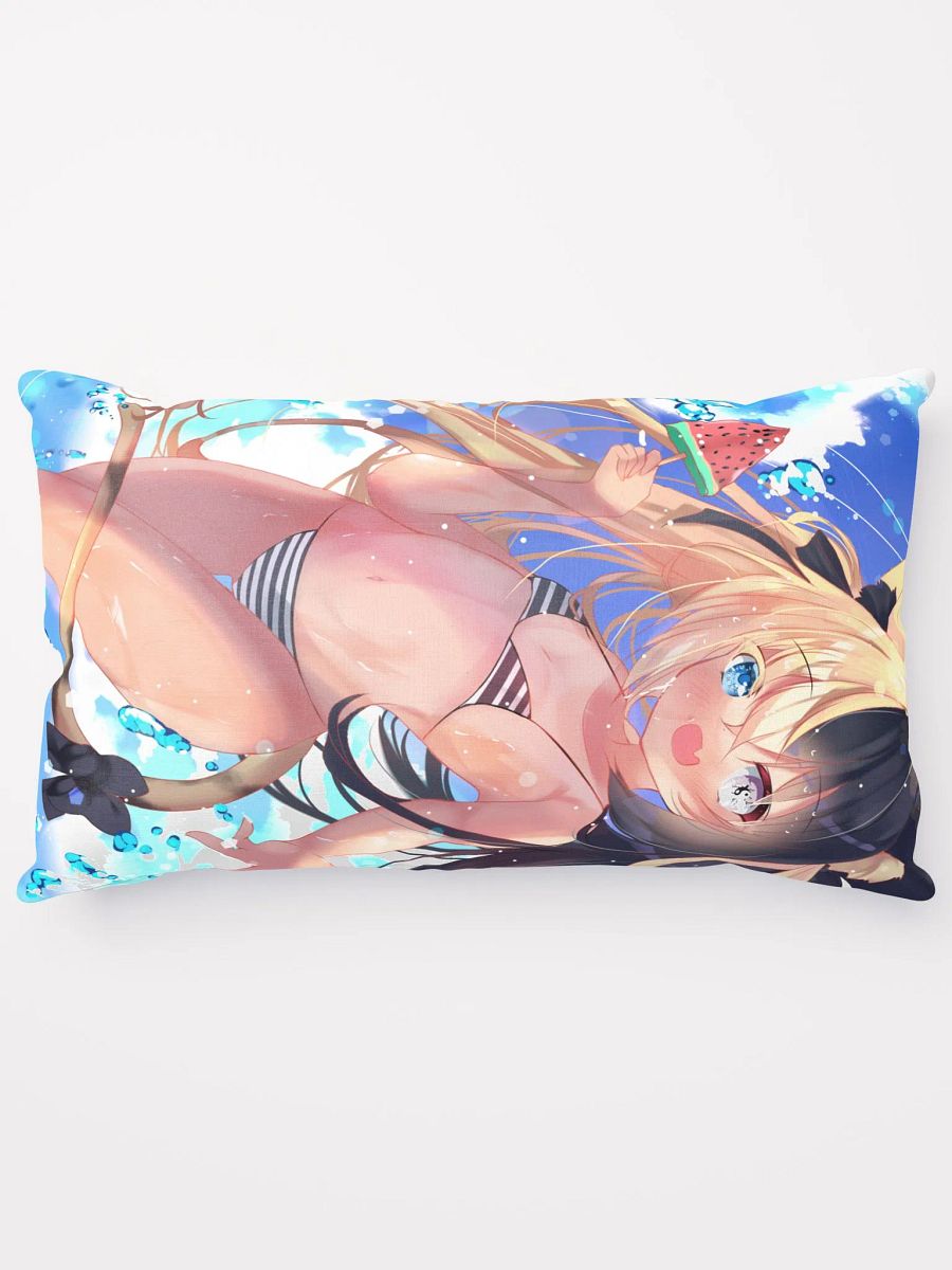 Rectangle Pillow - Byakko - Beach/Watermelon Edition product image (5)