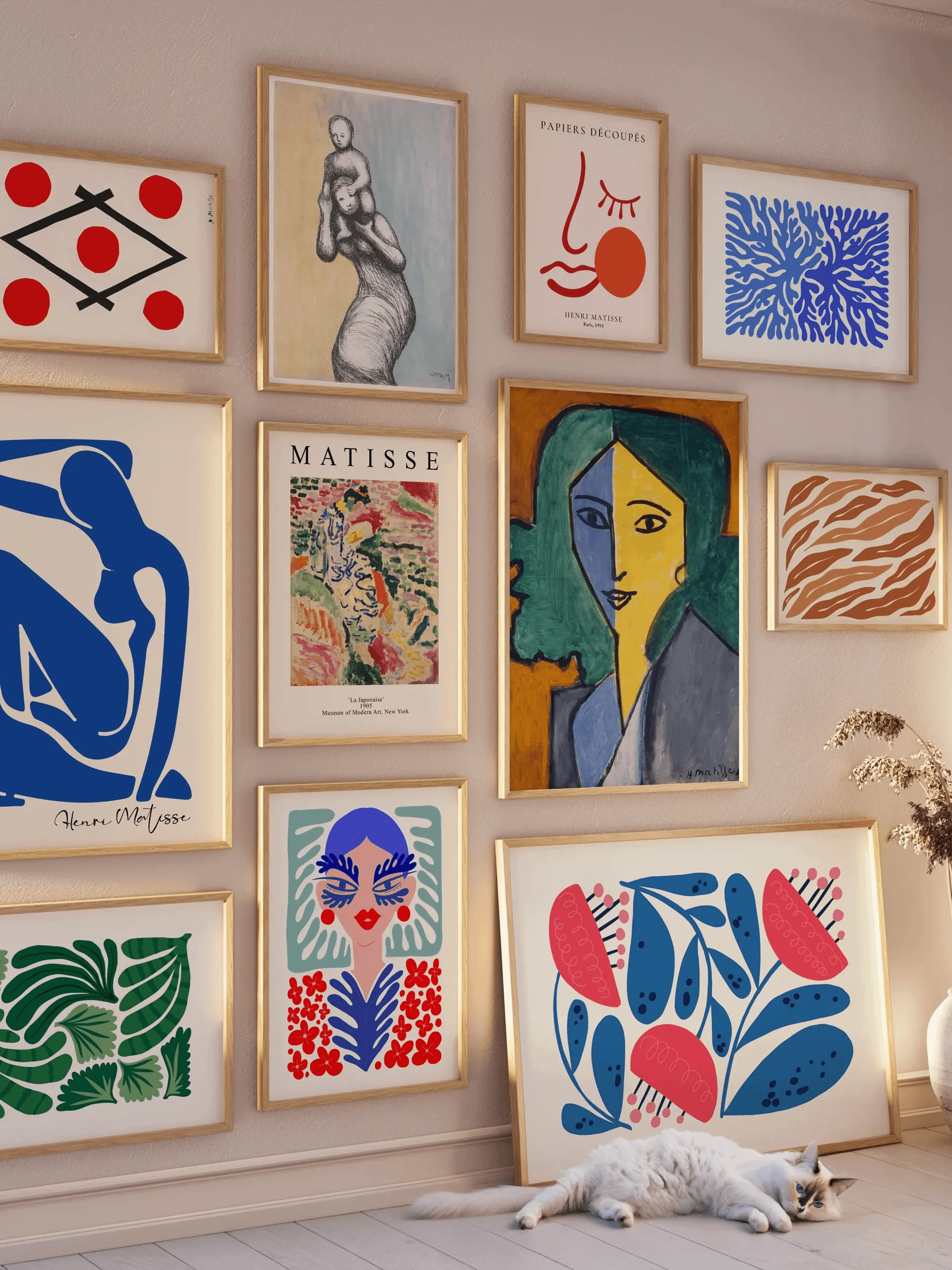 Henri Matisse 1750 Bundle Digital Wall art product image (11)