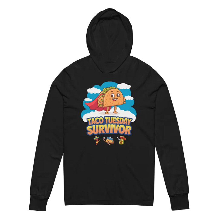 Taco Tuesday Superhero Hoodie Tee Bella+Canvas (Unisex) product image (6)