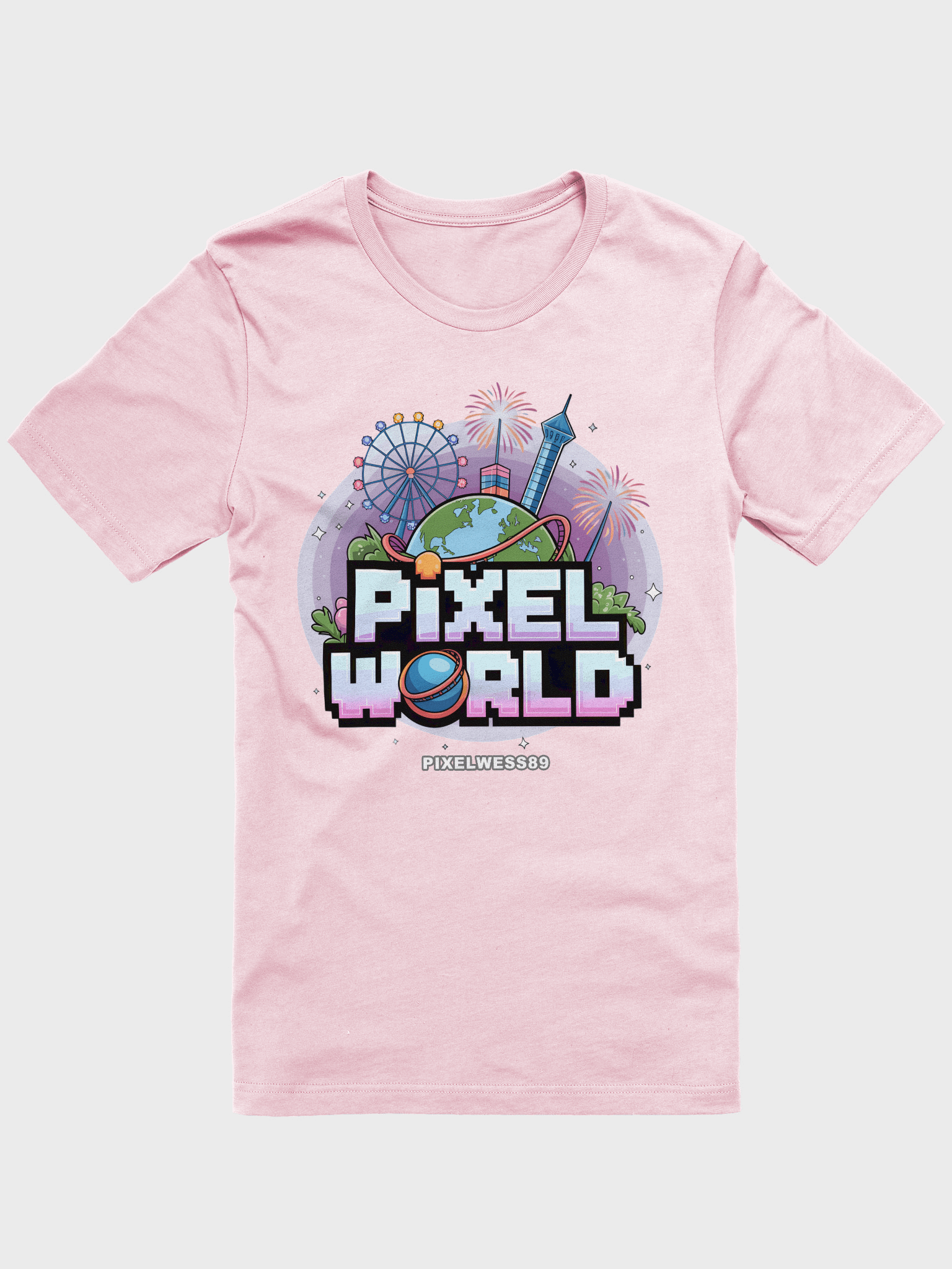 Pixel World - Pastel Tee product image (1)