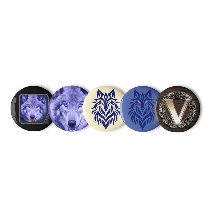 Wolf Clan Pin Set product image (2)