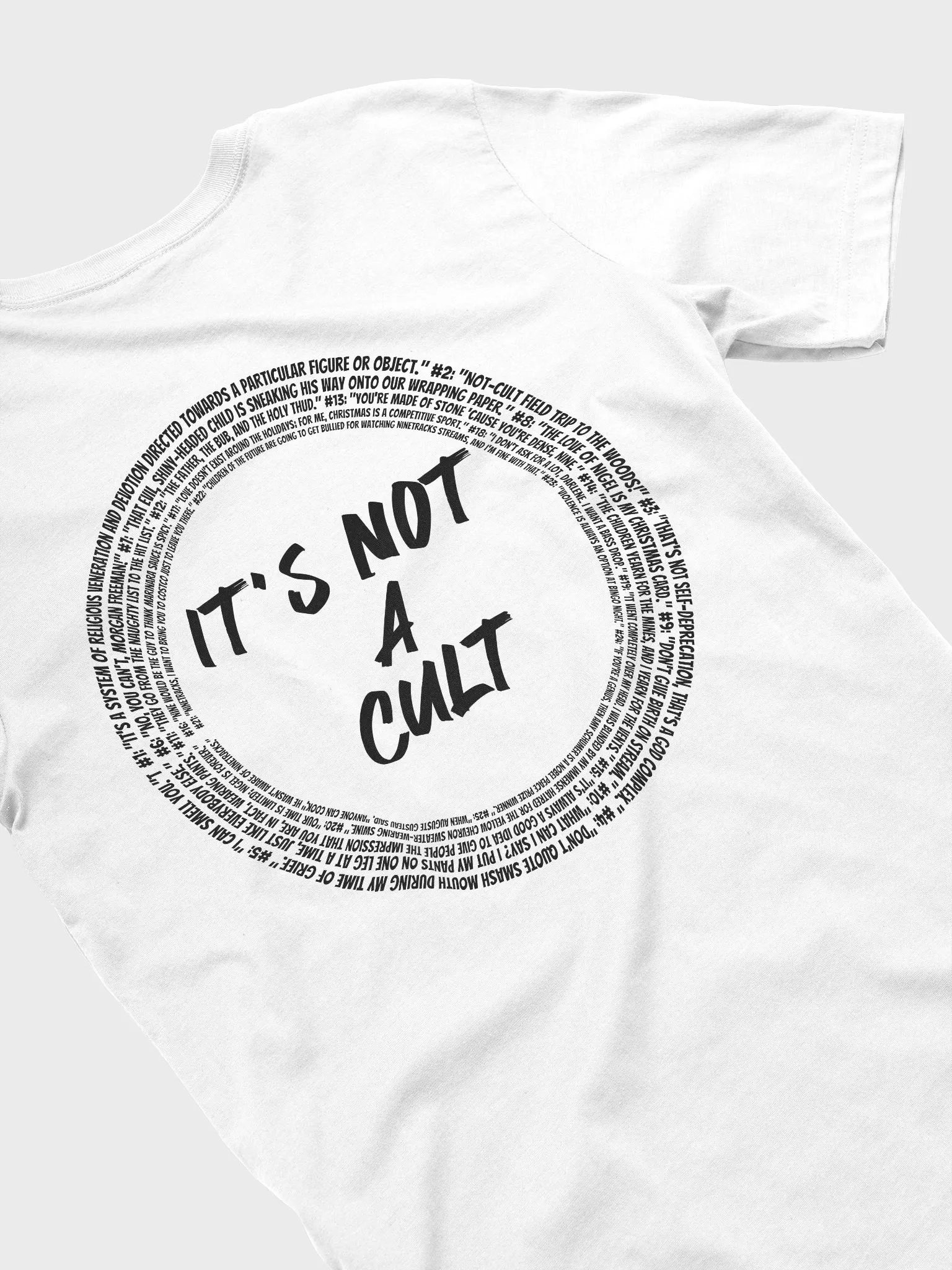 Not-Cult Unisex T-Shirt (LIGHT) product image (2)
