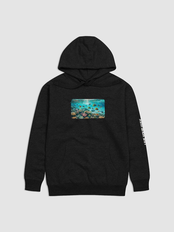 Vertigo Vibes Unisex Hoodie | AI Design beautiful underwater scenery product image (1)