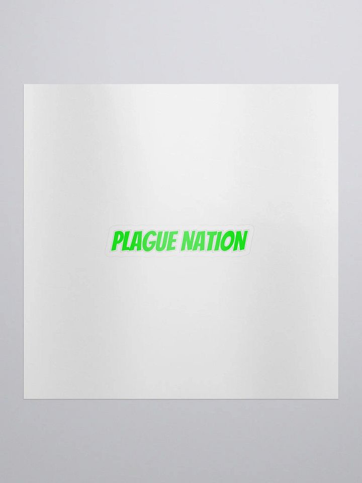 PLAGUE NATION sticker product image (1)