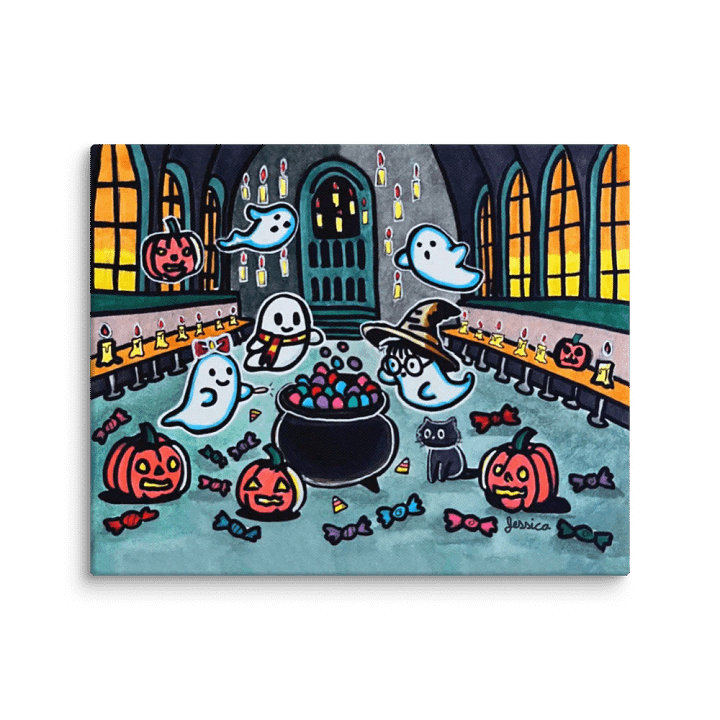 Enchanted Hall Feast Canvas product image (1)