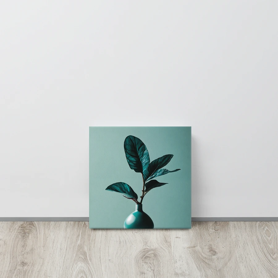 Teal Flower Wall Art #578 product image (8)