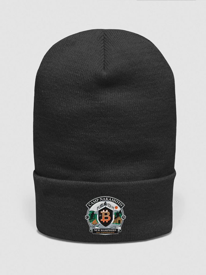 Yupoong Cuffed Beanie Black product image (1)