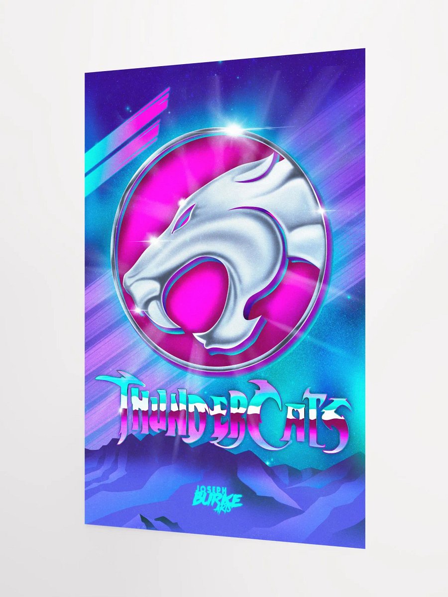 Neon Thundercats HO! 12x18 Fine Art Print product image (3)