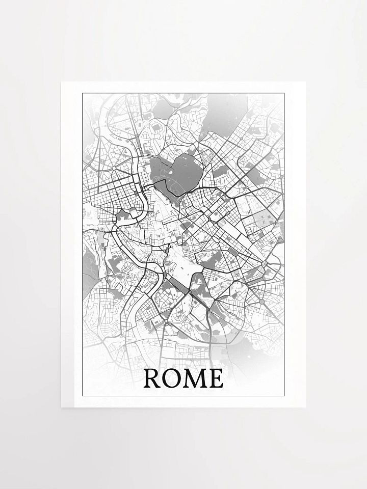 Rome, Italy, city map print product image (2)