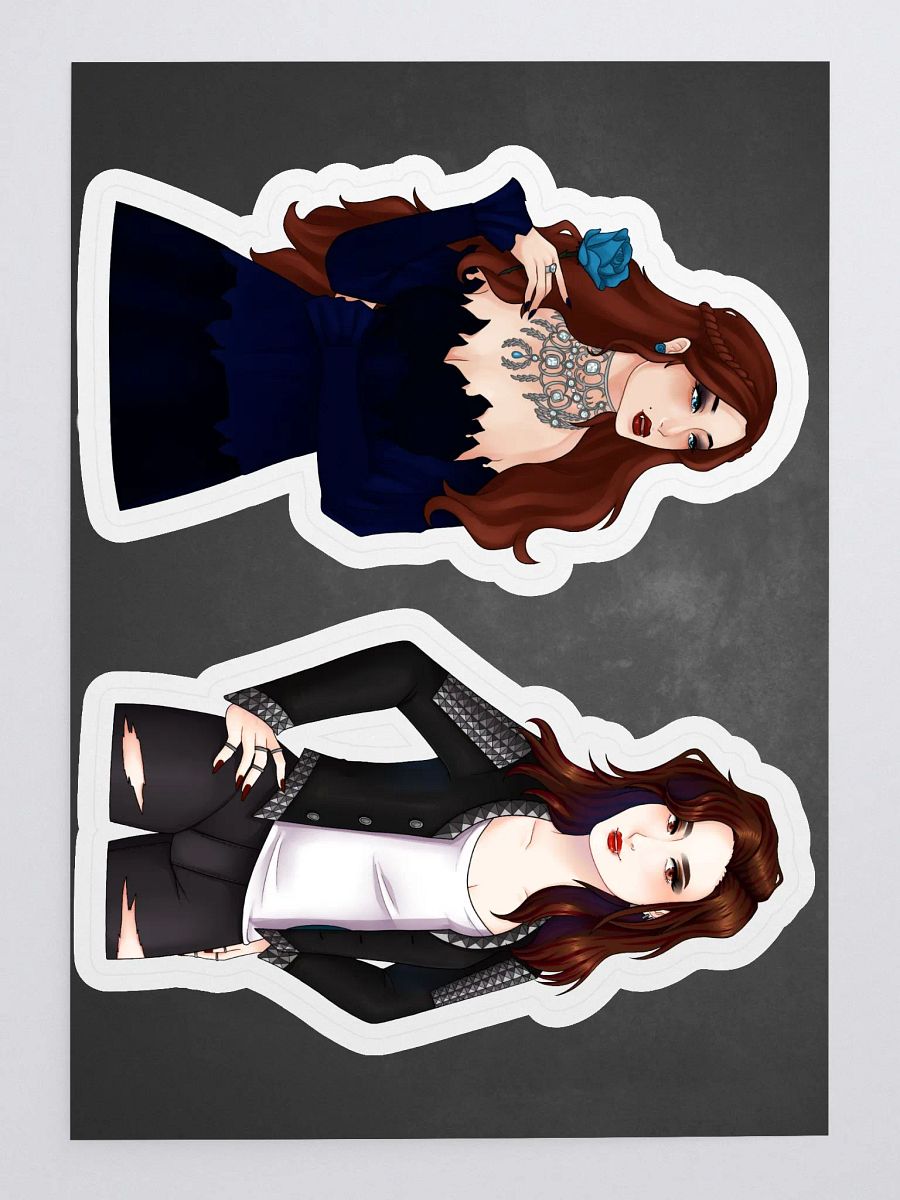 Countess Stefania Swann & Mimi Vampire Sticker Sheet product image (2)