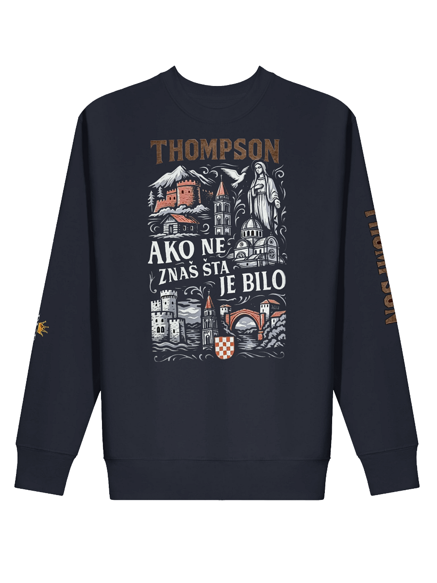 PNB Crowned Premium Sweatshirt Ako ne znaš šta je bilo product image (2)