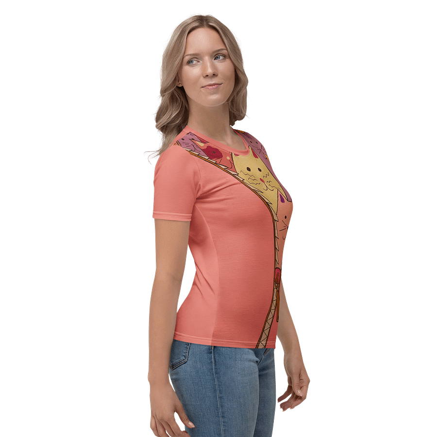 "Unleash The Cats" Women's Tee (Pink) product image (4)