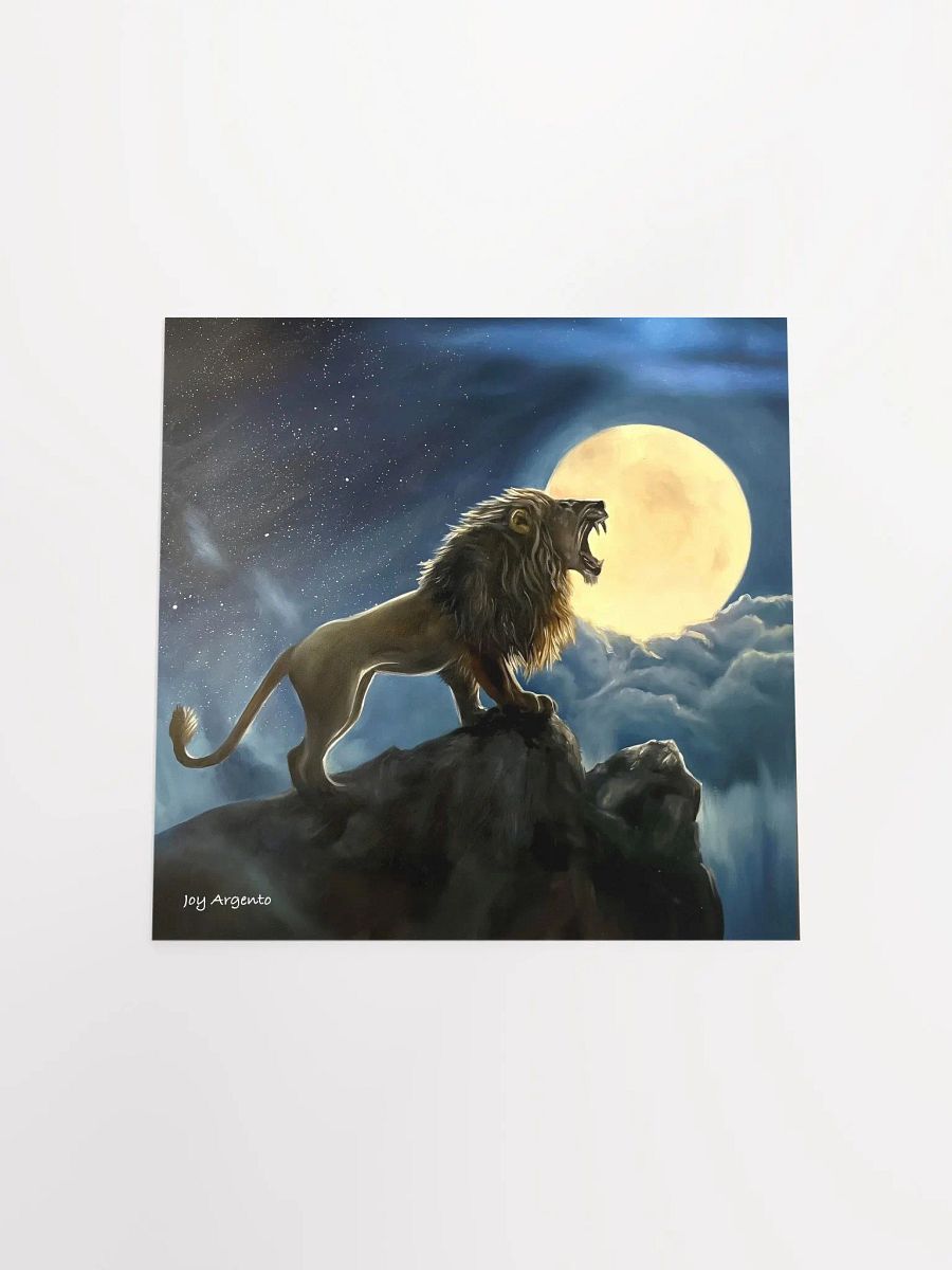 Lion and the Moon Prints product image (3)