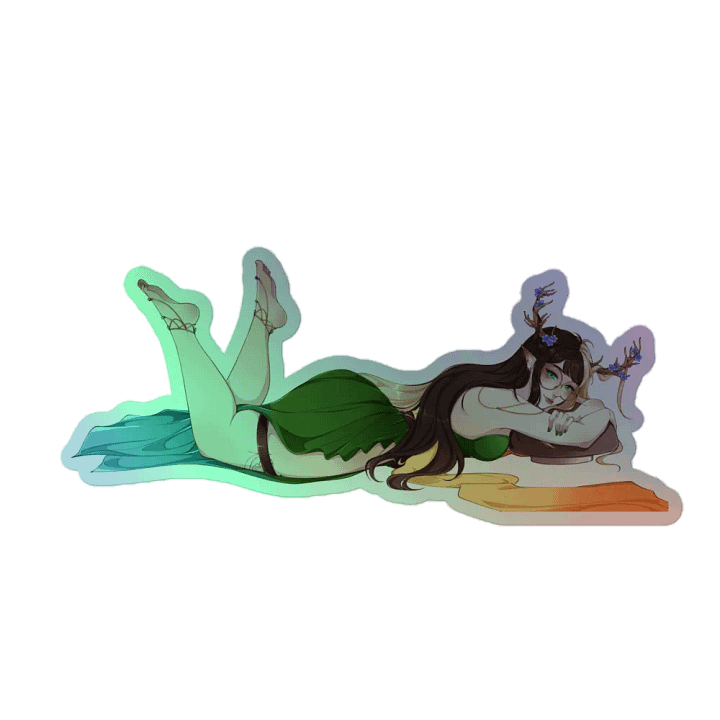 IzzyFaery - Woodlin' Holographic Sticker product image (1)
