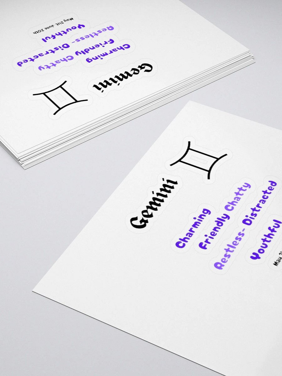 Gemini Stickers product image (11)