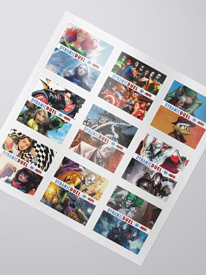 Dynamic Duel Episode Cover Stickers - Series 6 product image (2)