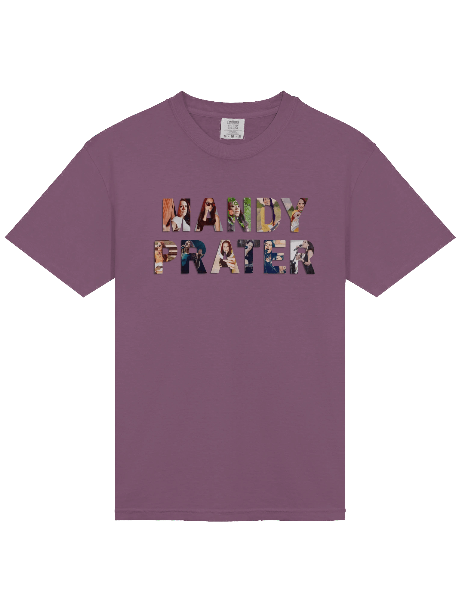 Letters Photo Collage Tee - in Fancy Colours product image (37)