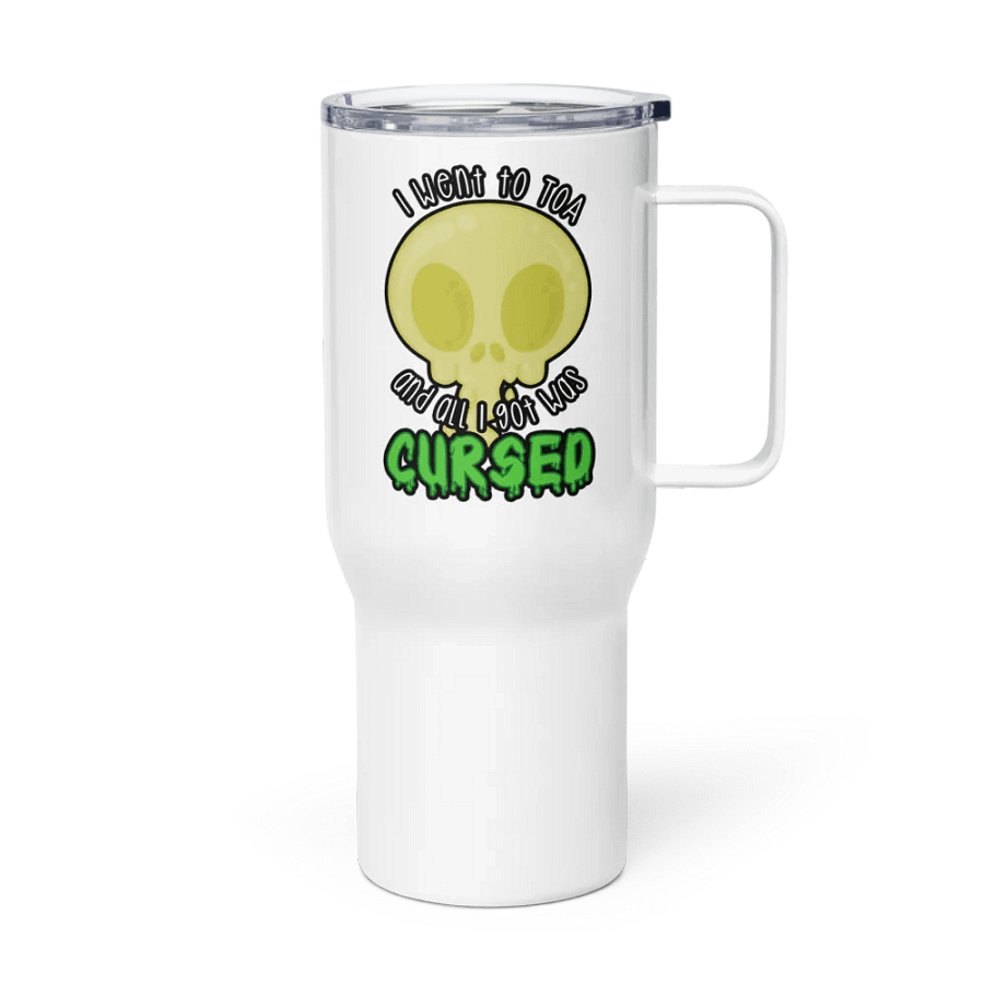 All I Got Was Cursed - Rogue - Travel Mug w/Handle product image (3)