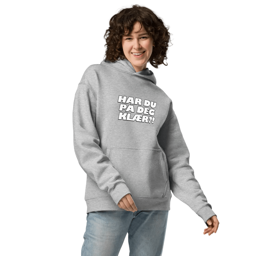 HAR DU PÅ DEG KLÆR?! Unisex Hoodie product image (30)