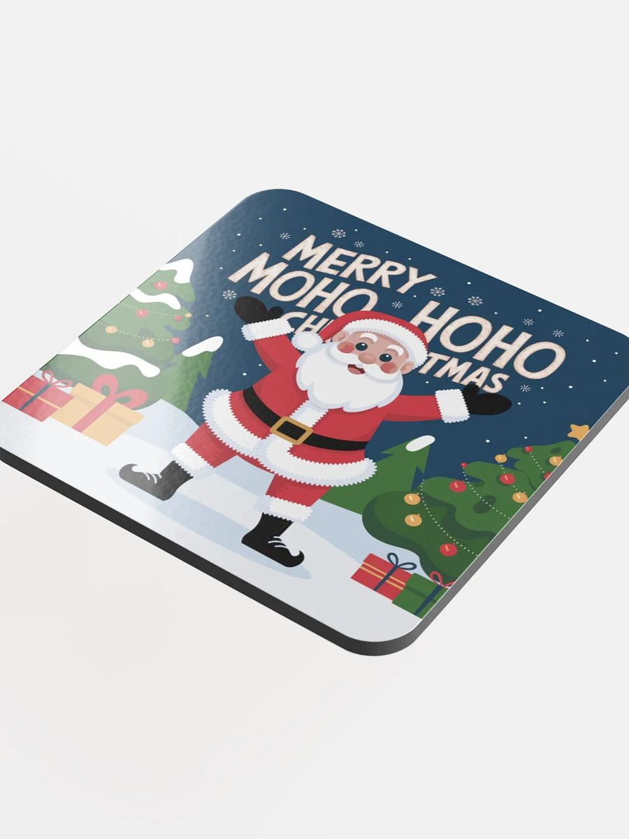 Moho Hoho Merry Christmas Coaster product image (4)