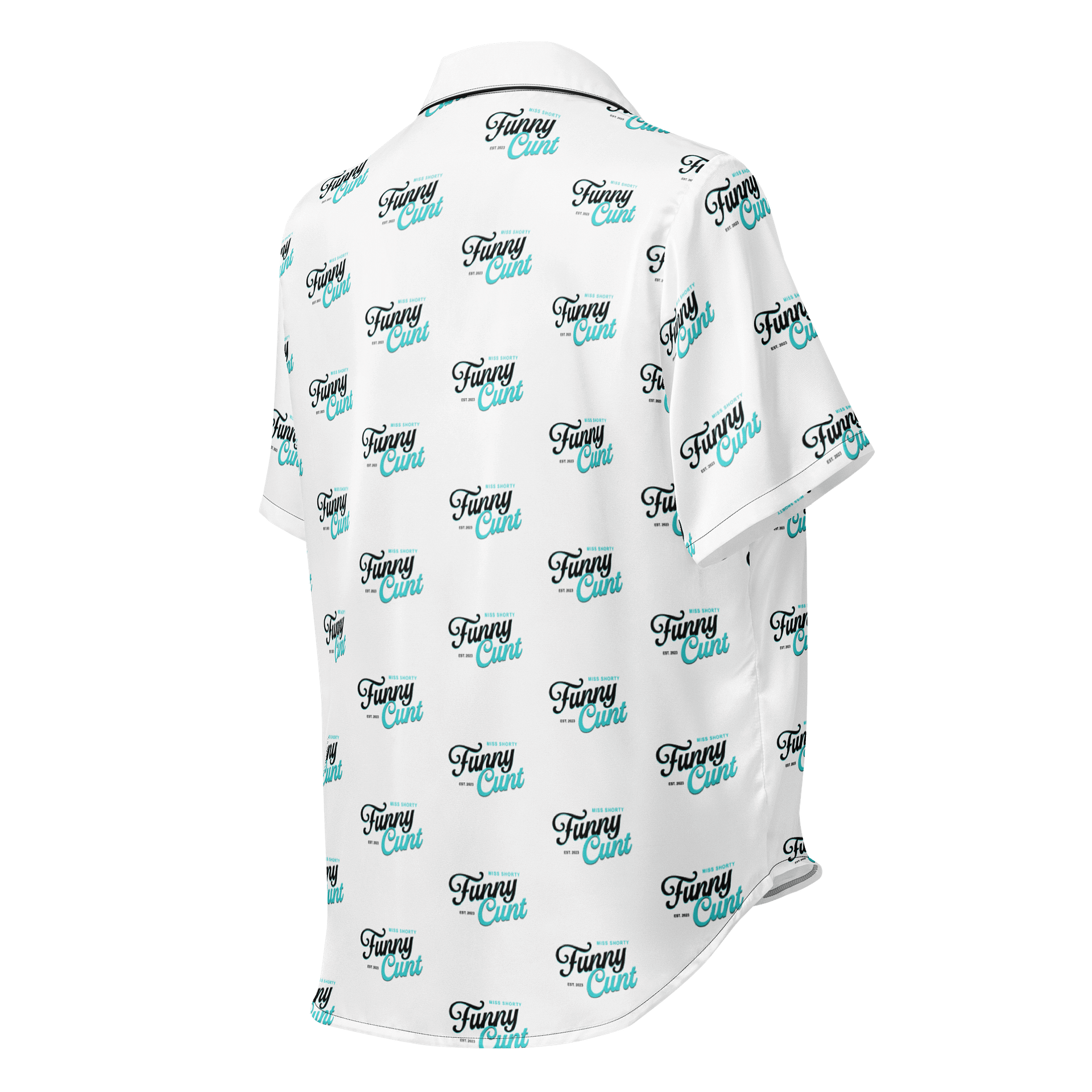 Funny C!nt Short Sleeve Pajama Shirt product image (2)